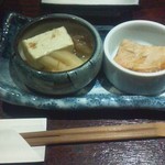 越後一会 十郎 - お通し　520円