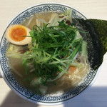 丸源ラーメン - 野菜タップリ、青菜ラーメン塩