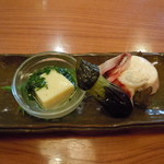 とんがらし - 突き出し