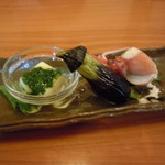 とんがらし - 突き出し