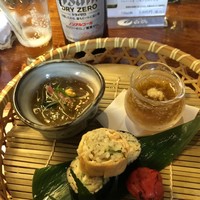 九つ井 本店 - ところてん、もずく、そば寿司