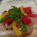バールアリメンターリ ダニエラ - 天草産 鮮魚のカルパッチョ