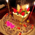 美味これくしょん神田倶楽部 - サプライズ！！
      ケーキとっても美味しかった〜！