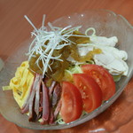 四川食府 - 冷やし中華（８５０円）２０１６年７月