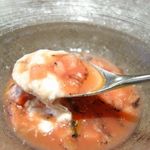 リストランテ ペガソ - ルバーブとスイカのズベッタ