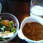 モルデンの湯ラビスタ 安比高原 - サラダ、カレーも♪