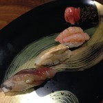 幅一 - ふくらぎ（はまち）、カワハギ、甘海老