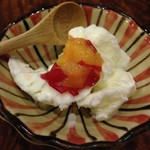 幅一 - アイスはサービス…スモモの酸味がたまらない