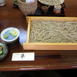 蓼 - 板そば　1200円　