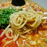 成都正宗担々麺 つじ田 - 中細ストレート麺！