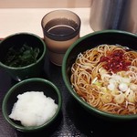 ゆで太郎 - 2016/2 レビュ20回目 朝そば（おろし） 330円