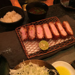 とんかつ マンジェ - 宮崎日向あじ豚(M/160g) 1,640円