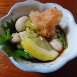 鳥料理 おかだ - 鶏の白子 ゆで