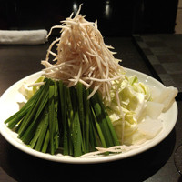 博多もつ鍋 やま中 赤坂店 - 牛もつ鍋（野菜）