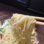 Japanese Soba Noodles 蔦 - H.28.7.17.昼 麺リフト(蔦監修 冷し塩ラーメン 498円税込)