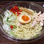 Japanese Soba Noodles 蔦 - H.28.7.17.昼 蔦監修 冷し塩ラーメン 498円税込