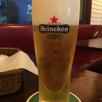 オールドニューダイナー - ハイネケン生 650円。