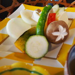 日本料理 桜坂 - とうばんに入れる野菜