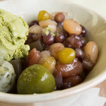 福寿園 宇治工房 福寿茶寮 - 抹茶あんみつアップ