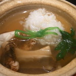 くろぎ - 鱧と松茸土瓶蒸（'10/10）