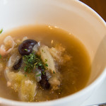 Ｌａ Ｖｉｔａ - 春キャベツとお豆のさっぱりコンソメスープ　フィレンツェ風