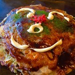 Okonomiyaki Furuhau-Su - 広島風そば入り(*^_^*)