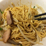 来来 - にんにくそば、がっつりまぜて食べました！