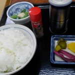 にく友食堂 - 定食セット