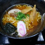 にく友食堂 - 半ラーメン
