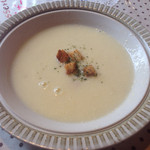 洋食舎グレビー - グレビ―定食 スープ