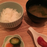 笹組 調整 - 島根県仁多産コシヒカリの釜炊き飯（2016年7月）