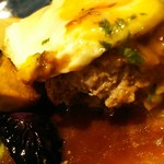 山本のハンバーグ - あらびきハンバーグ