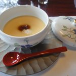 大分臼杵ふぐ 良の家 - 白子茶碗蒸し