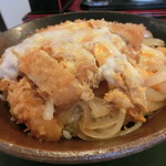 山荘 - 料理写真:カツ丼　2016.7