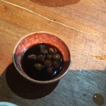 あなぐま亭 - ひよこ豆の醤油漬け