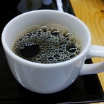 道の駅はが お食事処 楓の里 - 食事した人限定の無料珈琲サービス