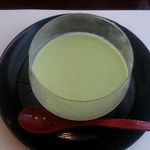 割烹 新多久 - 枝豆の冷製茶碗蒸し