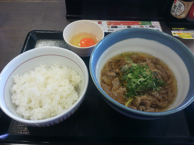 肉すい朝定食 390円 税込 By 伊東凌舎 閉店 なか卯 宇宿店 脇田 牛丼 食べログ