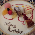 おまかせデザート盛合せ