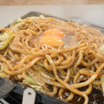 ホルモン千葉 - 2016.7 千葉のコース（1人前2,800円）の玉（うどん）