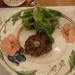 シェ・ジャニー - 仔牛の腎臓の炭火焼き、
                                内蔵系は大好きです！