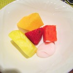 Hilton - 朝食バイキング②。20ドル＋チップ