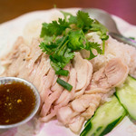 東京タイ料理 - 2016.7 カオマンガイ（920円）蒸し鶏のせ炊き込みご飯
