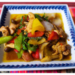 バーンタイ - 「ガイカパオ」… 激辛注意！（2016.06）