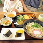 農家屋台いい麺亭 - 麺亭定食(500円)