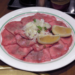 焼肉 鶯谷園 - タン塩900円