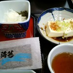 和風宿　岡部荘 - 長芋＆とんぶり、温奴、海苔♪