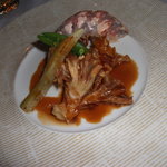 ベラ・ルーサ - 本日の魚料理（オマール海老の燻製ポアレ）