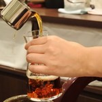 中國菜 浜正 - 陳年紹興酒　古越龍山「甕」カラフェ：1,280円