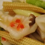 中國菜 浜正 - イカの木姜油